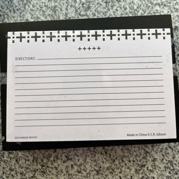 Recipes cards & recipe holder - Picture 5 of 5